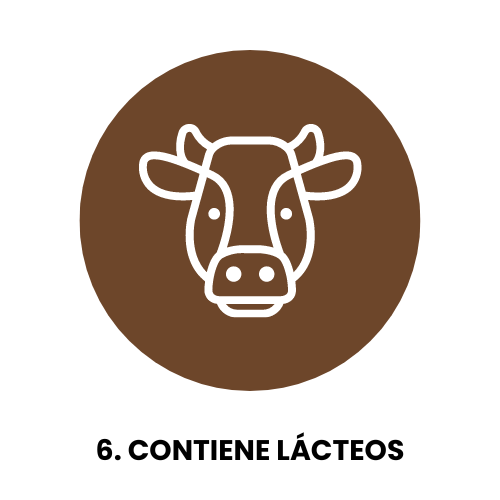 Contiene lacteos