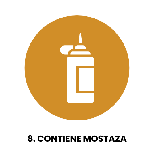 Contiene mostaza