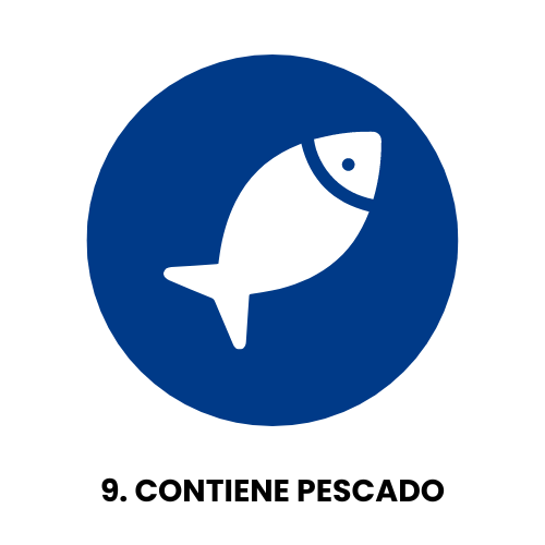 Contiene pescado